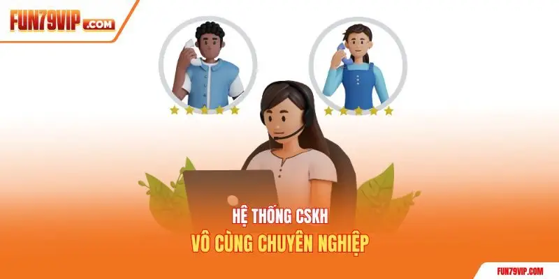 Hệ thống CSKH vô cùng chuyên nghiệp